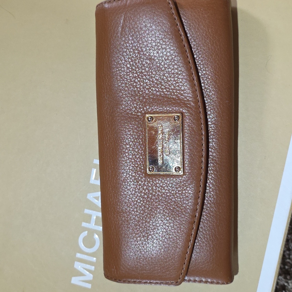 Michael Kors Pebbled Leather Wallet